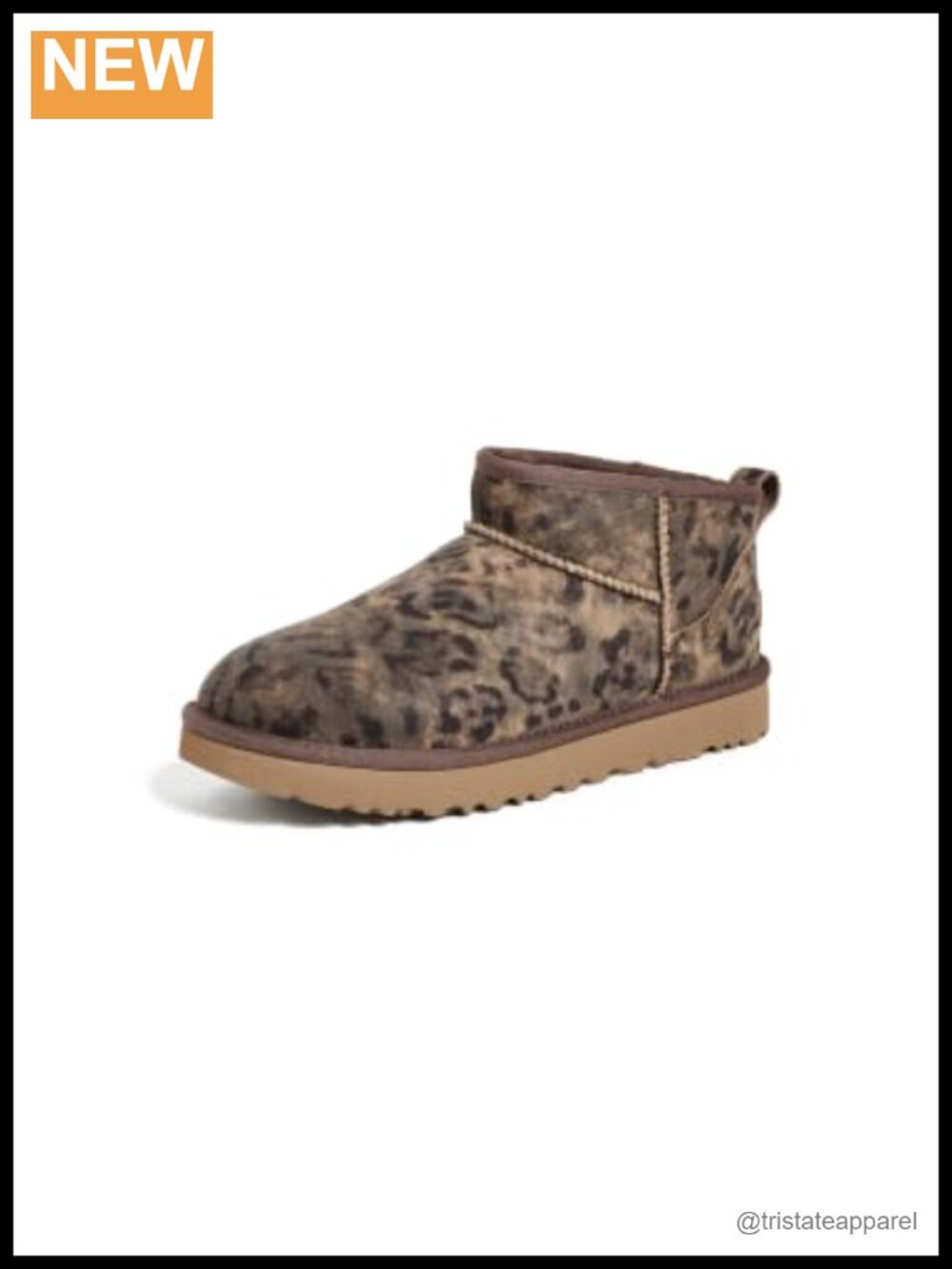 UGG Classic Ultra Mini Spotted Suede Ankle Boots Women's 3.5" Shaft